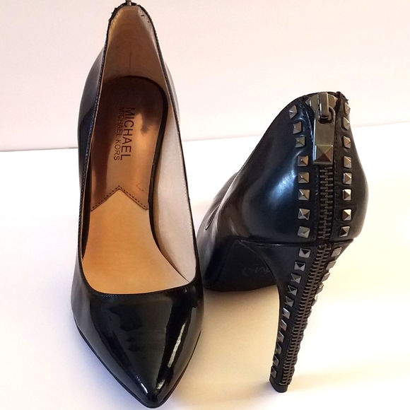MICHAEL Michael Kors Shoes - Michael Michael Kors Studded Back Pointy Heel NWOT
